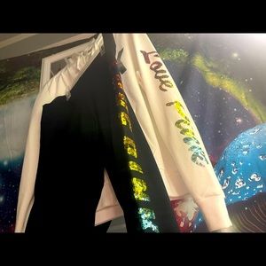 NWOT VS PINK RAINBOW SET LRGE